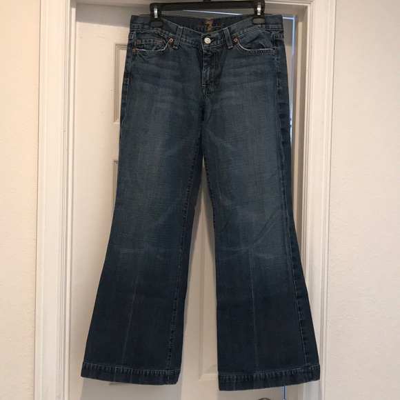 7 for all mankind dojo jeans size 30 EUC - Picture 3 of 8